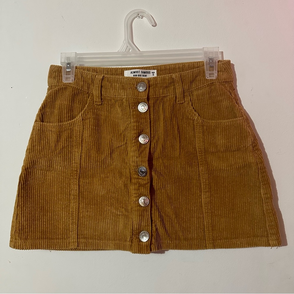Corduroy Skirt
